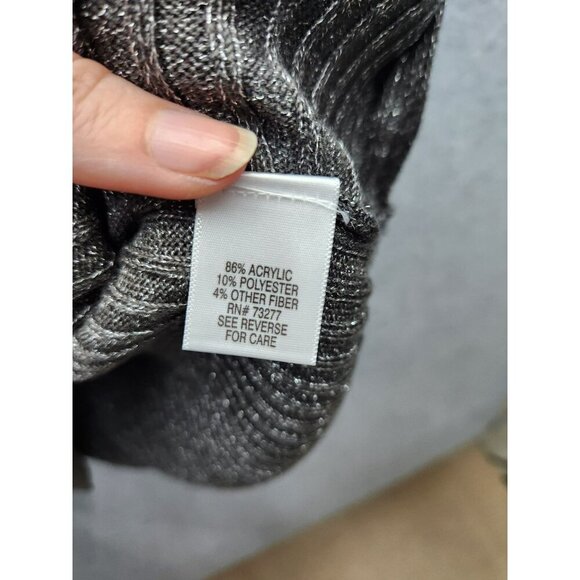 Dana Buchman Womens Sleeveless Turtleneck Knit Top Size M Acrylic/Polyester - Picture 5 of 7